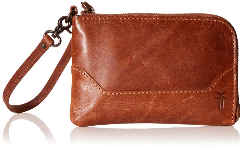 Frye Women's Melissa Leather Wristlet, Stylist Purse Design with Wallet & Zip Closure - Image 1